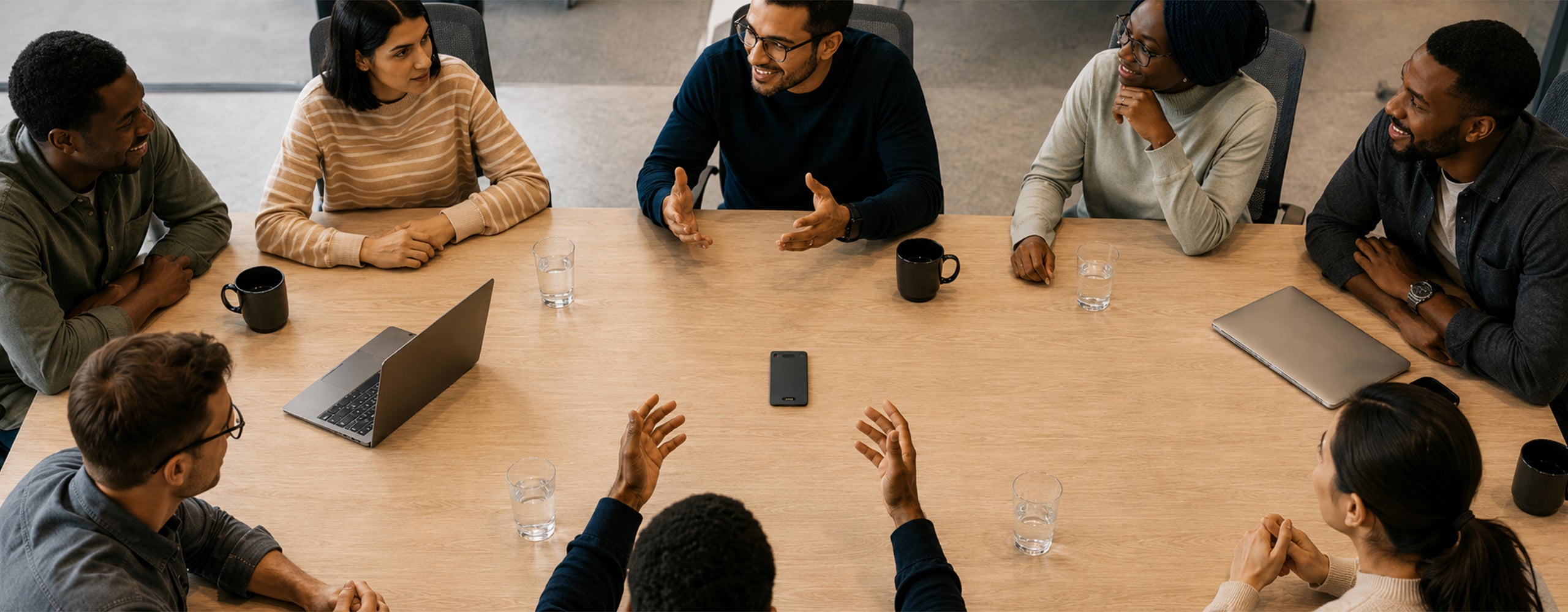 Echo AI note taker for finance teams capturing advisory calls, roadshows, and investment meeting notes