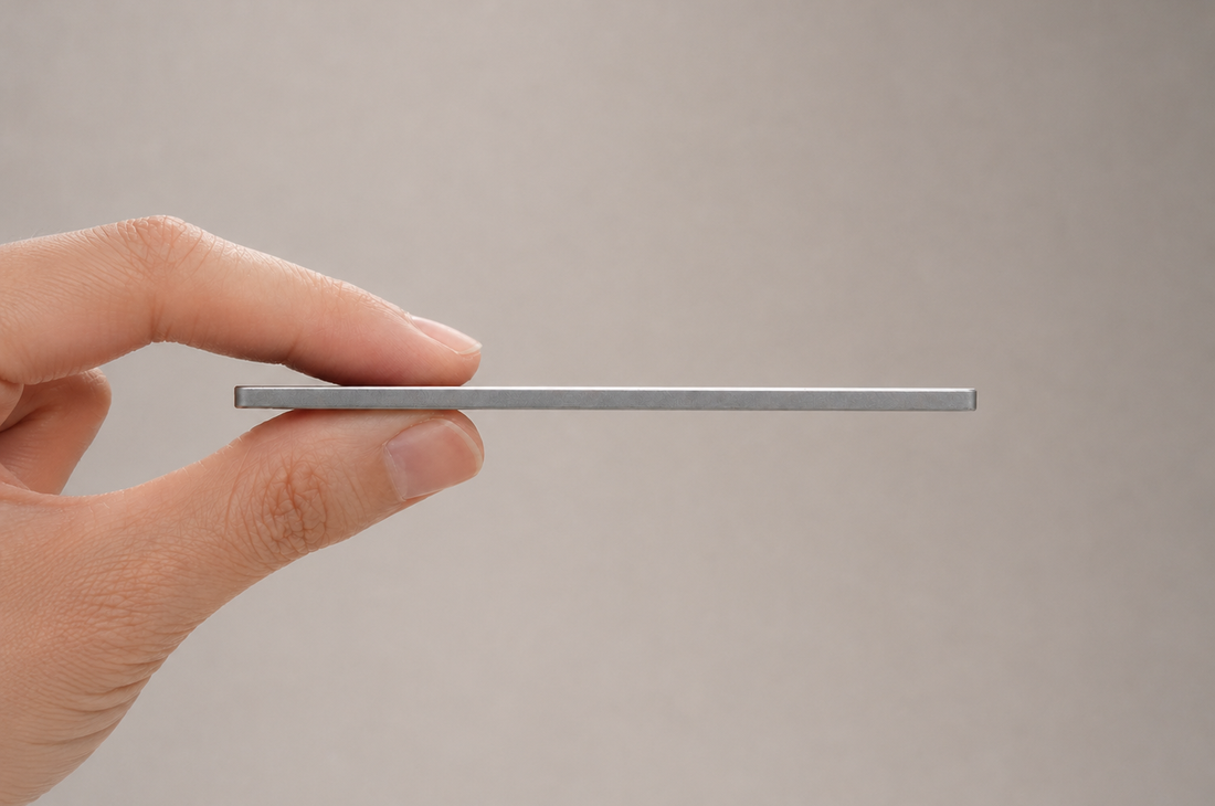 Echo Pro slim AI note taker side profile showing ultra-thin design